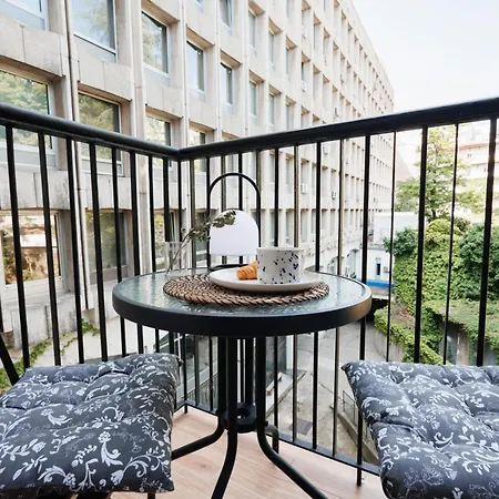 Bright Harmony Wtih Balcony Old Town Renovated