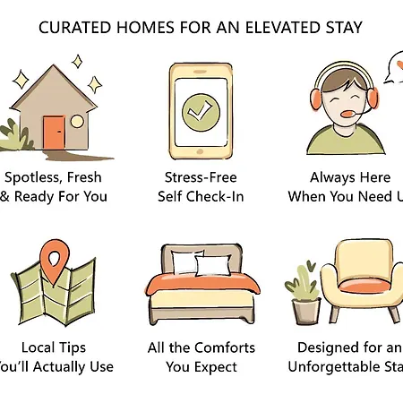 アパート Bright Harmony Wtih Balcony Old Town Renovated *